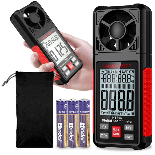 Anemometru digital Habotest HT605