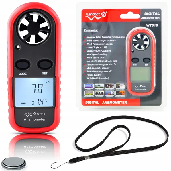 Anemometru Wintact WT816
