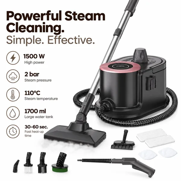 Aparat Curatat Aburi SeveShop 1500W