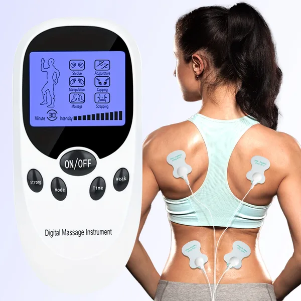 Aparat De Masaj Cu Electrostimulare Pentru Fizioterapie/Electroterapie TENS+EMS