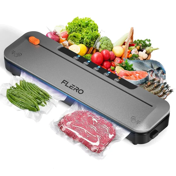 Aparat de vidat si sigilat alimente FLERO