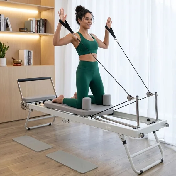 Aparat Reformer Pilates 190x57x64cm