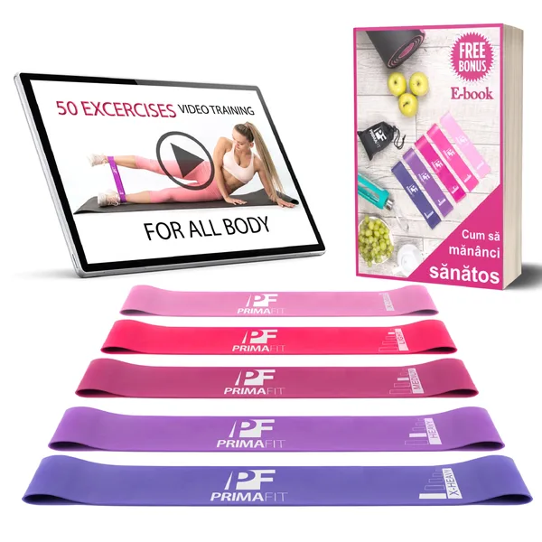 Benzi Elastice de Rezistenta Prima Fit