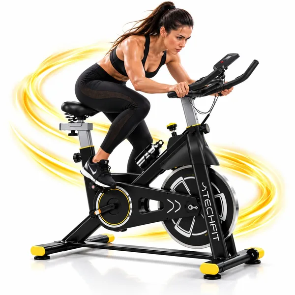 Bicicleta Spinning TECHFIT SBK800B Neagra