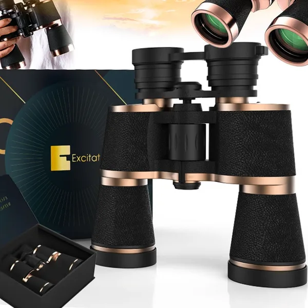Binoclu 20x50 Excitat️ Lentila BAK4 prisma FMC