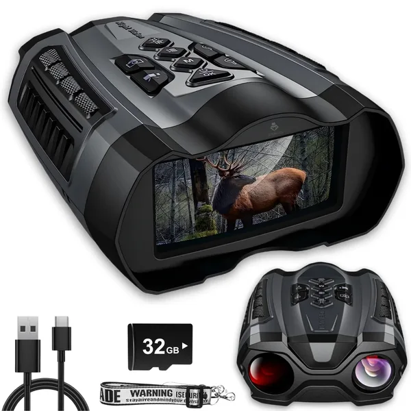 Binoclu digital cu vedere nocturna 4K