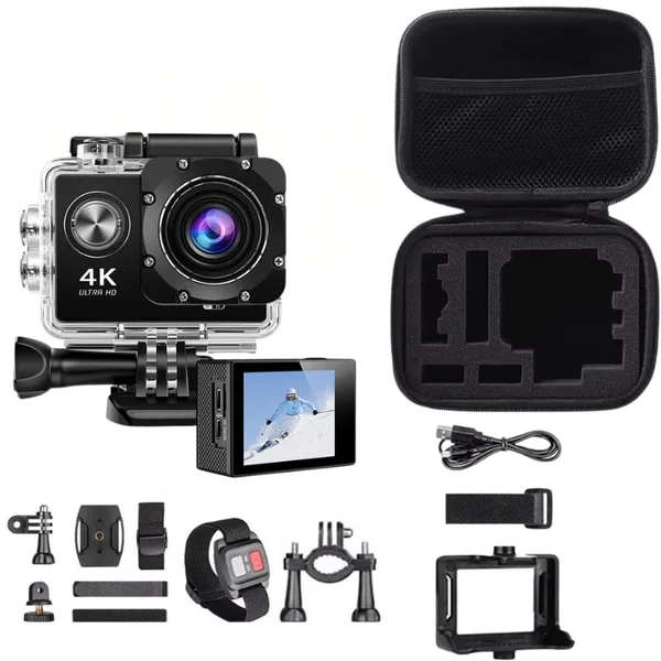 Camera Sport 4K Ultra HD GETWINS – Wi-Fi Integrat
