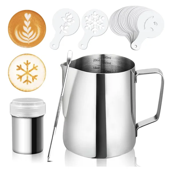 Cana din inox pentru spumare lapte