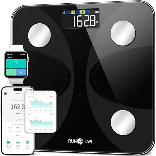 Cantar corporal digital RunSTAR FG2210 cu ecran mare
