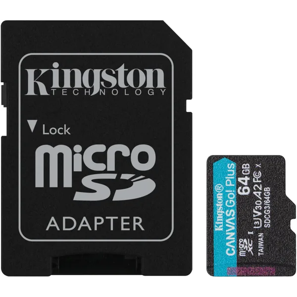 Card de memorie MicroSD Kingston Canvas GO Plus