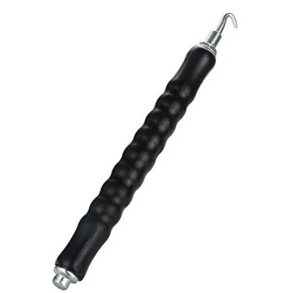 Carlig semi automat de legat sarma fier beton armatura din otel cu maner ergonomic din cau