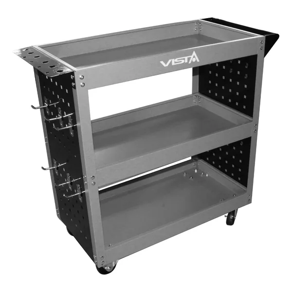 Carucior mobil 3 rafturi pentru scule