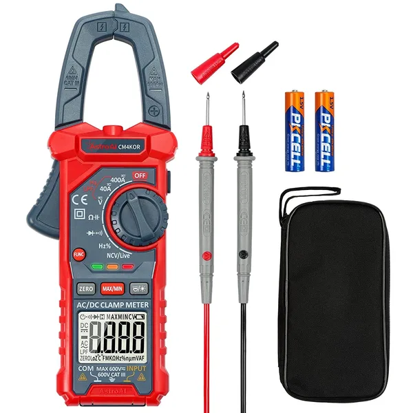 Clampmetru digital/multimetru (cleste ampermetric) AstroAI CM4KOR 4000 Counts