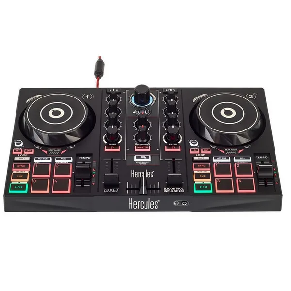 Controller HERCULES DJ DJControl Inpulse 200