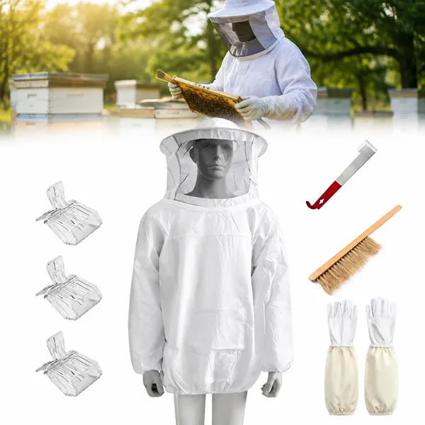 Costum Apicol Profesional Complet pentru Apicultor