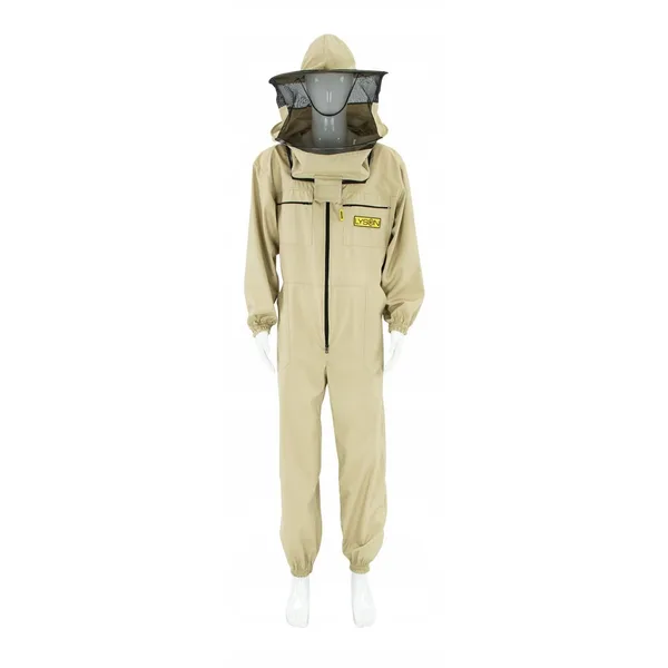 Costum apicultor Lyson Classic bej poliester bumbac