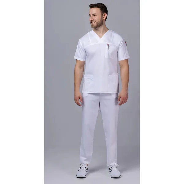 Costum medical pentru barbati TAG New COTTON STRETCH Premium