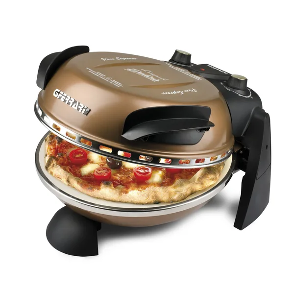 Cuptor pizza G3Ferrari Delizia aramiu special cu suprafata de coacere din piatra refractar