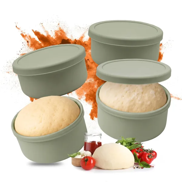 Cutii pentru dospit aluat Relaxdays Pizzaballenbox 10051199_8164