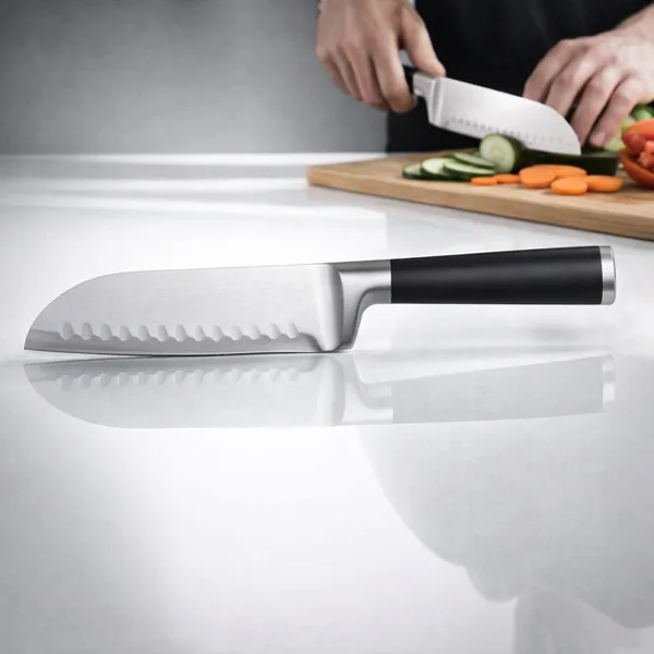 Cutit japonez de bucatarie model Santoku