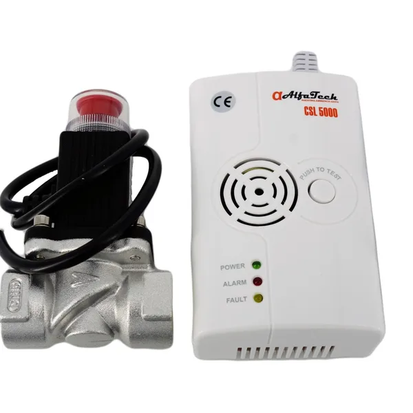Detector Gaze cu Electrovalva CSL5000-AlfaTech 3/4