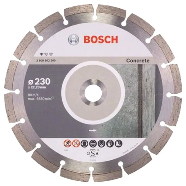 Disc diamantat Bosch Standard pentru beton