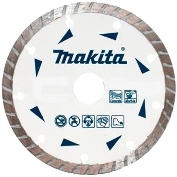 Disc diamantat ondulat pentru taiat beton/marmura Makita D-52803