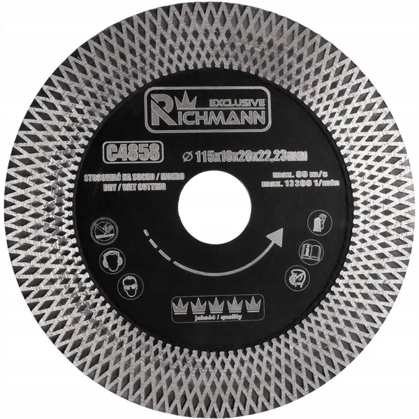 Disc diamantat turbo