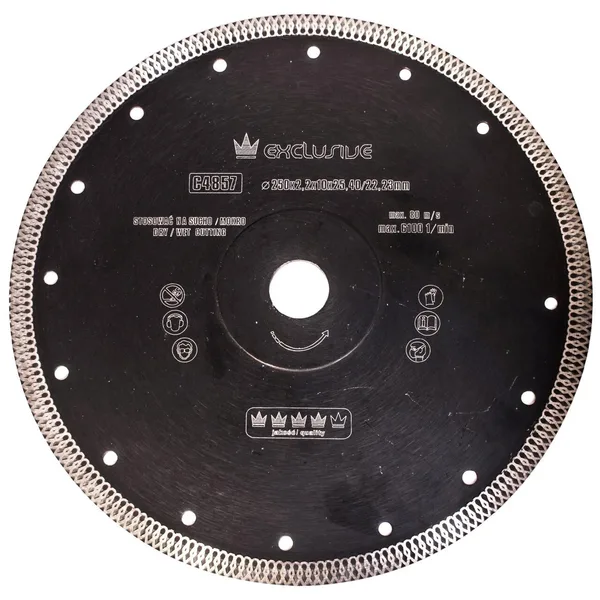 Disc diamantat turbo subtire