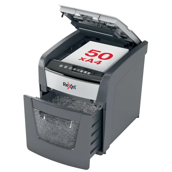 Distrugator documente automat REXEL OPTIMUM 50X