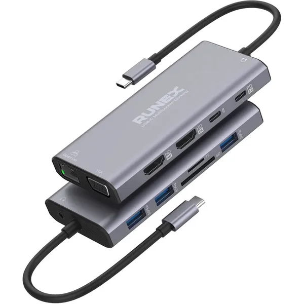 Docking Station USB Type-C 12 in 1 Runex