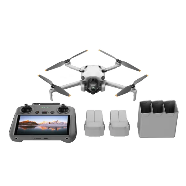 Drona DJI Mini 4 PRO Fly More Combo + Smart Controller RC 2