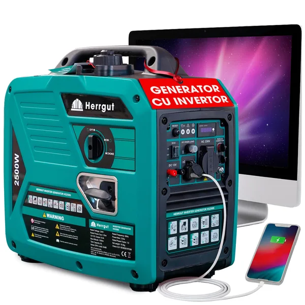Generator curent electric Herrgut HG2500i cu invertor