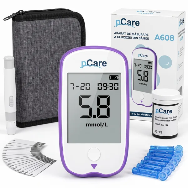 Glucometru pCare A608