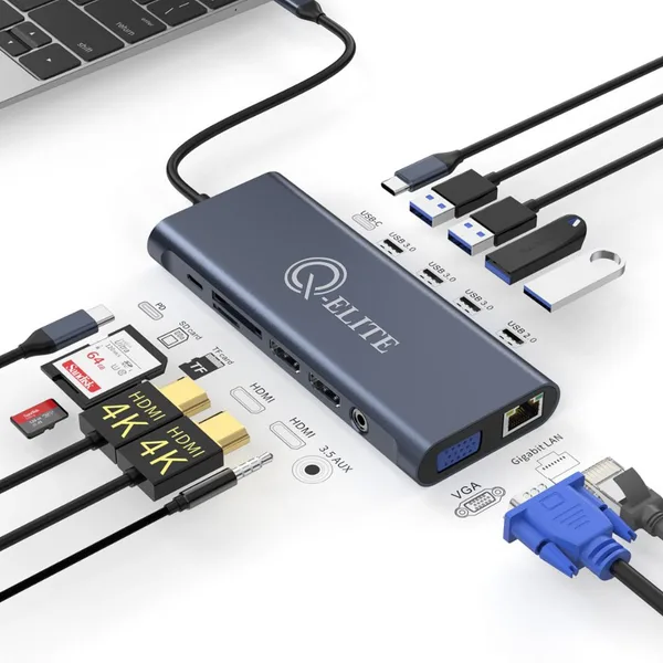 HUB USB-C 13 in 1