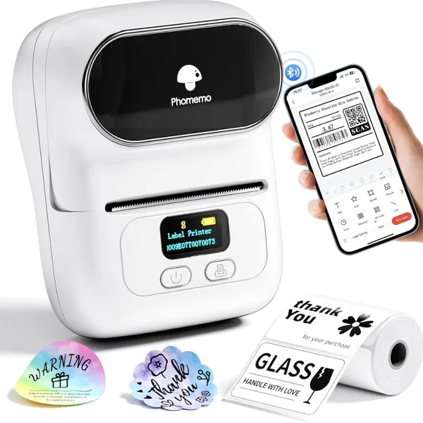 Imprimanta Etichete Termica Portabila Bluetooth Phomemo M110
