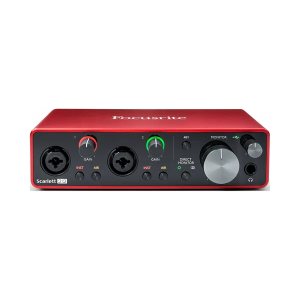 Interfata audio Focusrite Scarlett 2i2 3rd Gen