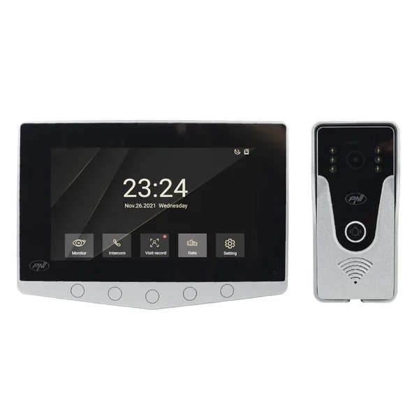 Interfon video PNI DF780 cu 1 monitor