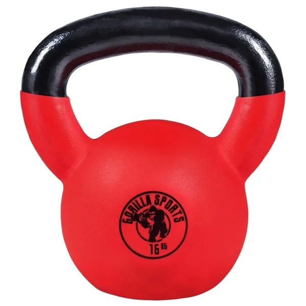 Kettlebell de fier acoperit cu cauciuc