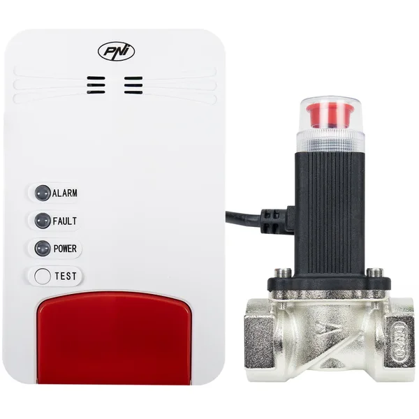 Kit PNI Safe House Dual Gas 250 cu senzori pentru 2 tipuri de gaz monoxid de carbon (CO) s