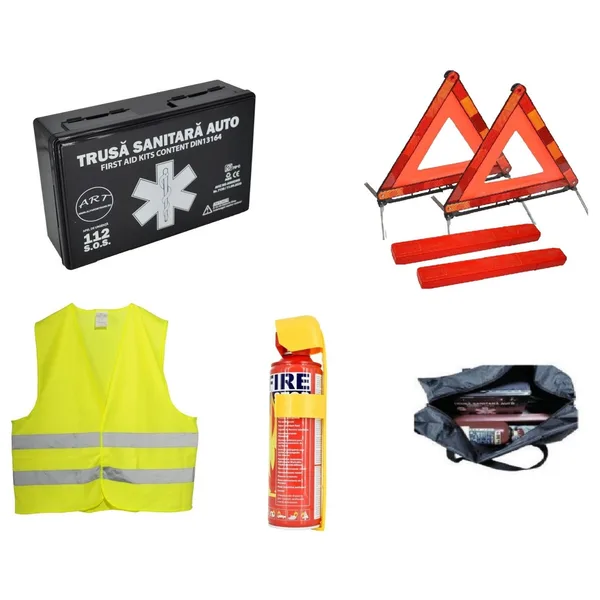 Kit siguranta auto ART omologat R.A.R cu valabilitate 5 ani
