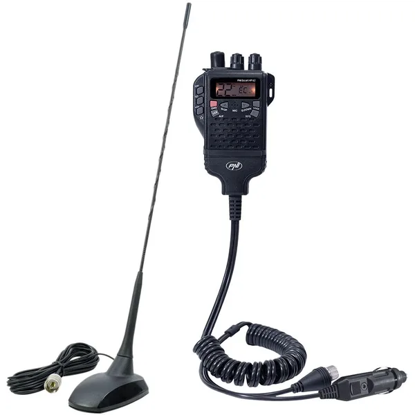 Kit Statie radio CB PNI Escort HP 62 si Antena PNI Extra 48 cu magnet inclus