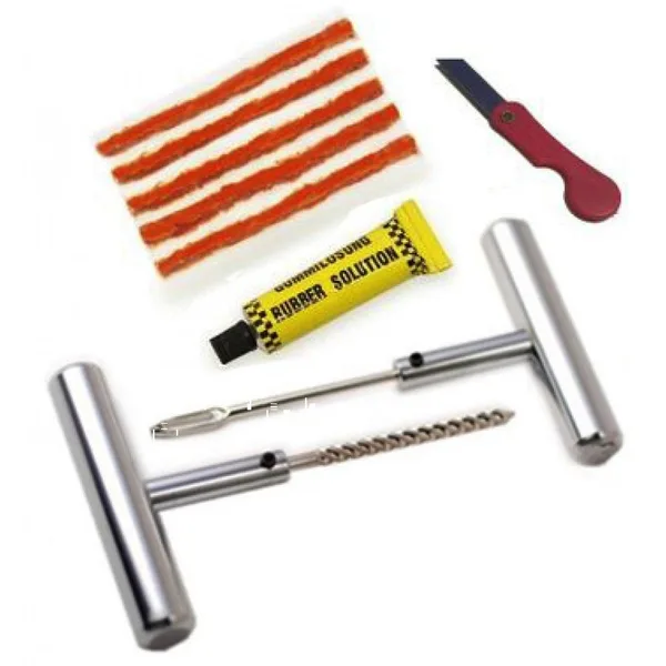 Kit vulcanizare metalic pentru reparatie pana anvelope