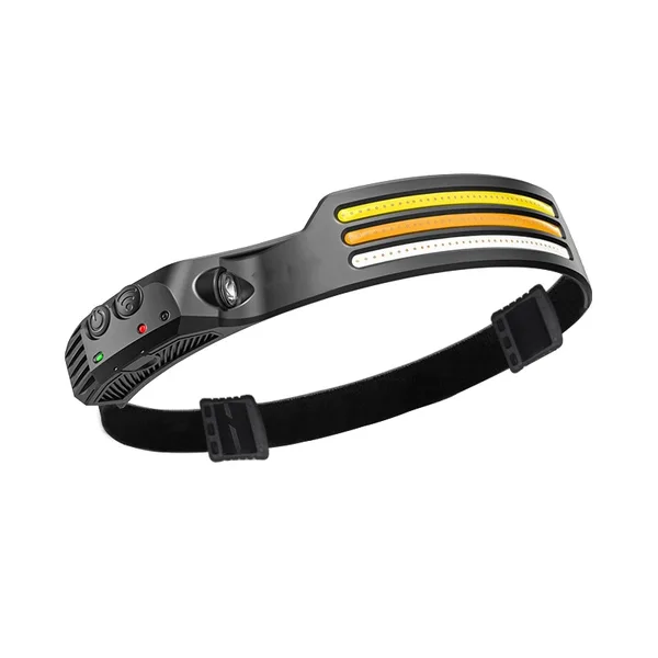 Lanterna de cap LED Ultradion cu 3 Benzi Led COB si XPE