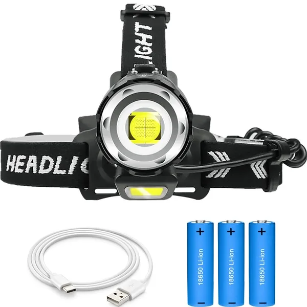 Lanterna puternica de cap FiGGA LED XHP-90
