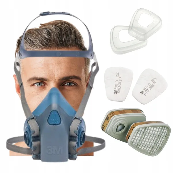Masca de protectie respiratorie 3M 7502