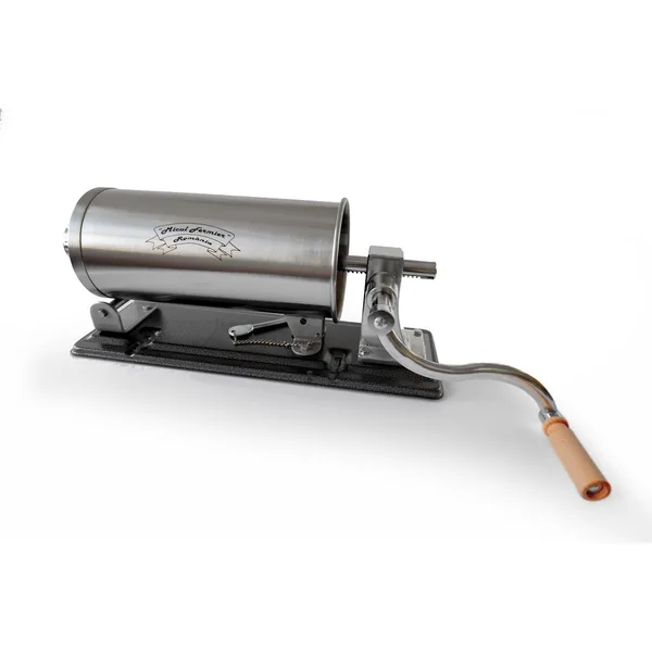 Masina de facut carnati 4kg inox orizontala 4 palnii YG-2008PA Micul Fermier