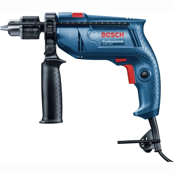 Masina de gaurit si insurubat (bormasina) cu percutie Bosch Professional GSB 550