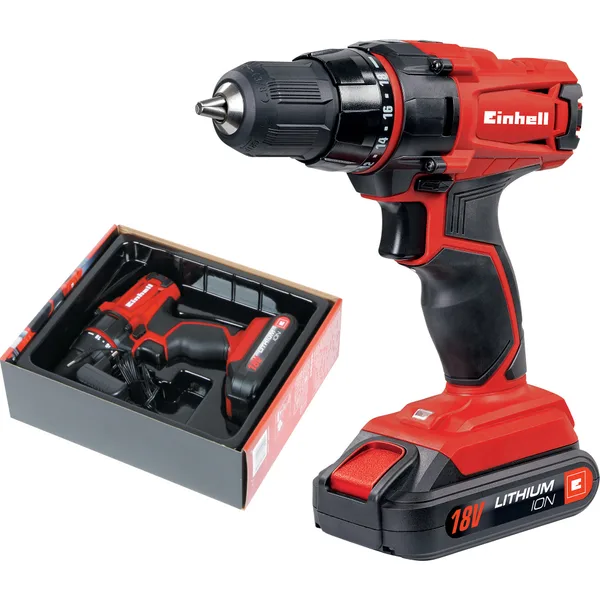 Masina de gaurit si insurubat (bormasina) pe acumulator Einhell TC-CD 18-2 Li
