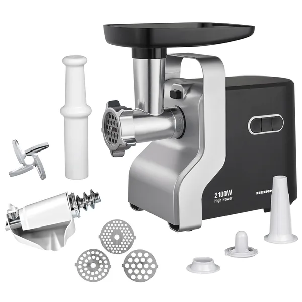 Masina de tocat carne Heinner MG-2100BKSL